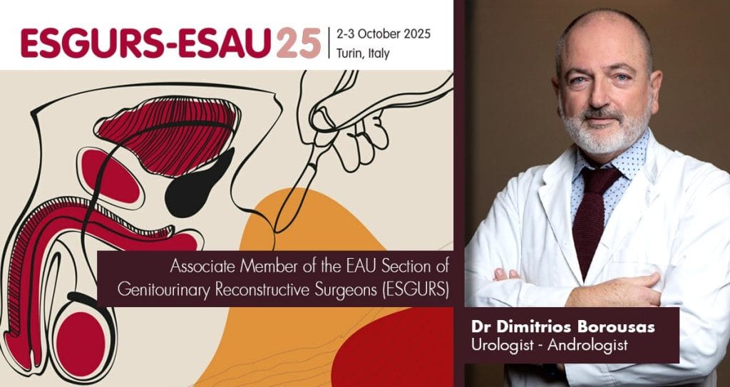 Συμμετοχή της Androclinic στην ετήσια συνάντηση του EAU Section of Genitourinary Reconstructive Surgeons (ESGURS)